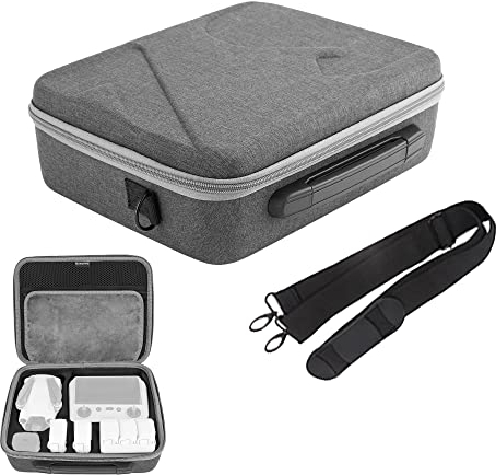 ND Fututech - Borsa portaoggetti per DJI Mini 3 Pro RC Custodia di protezione Valigetta per drone telecomando a tracolla resistente ai graffi, Tipo 1, Valigetta