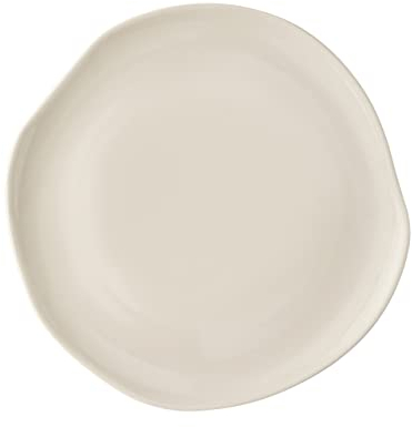 Thomas Cliff White Beach - Plato llano (27 cm), color blanco