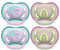 Philips Avent Ultra Air Schnuller, 4 x leichte, atmungsaktive Babyschnuller für Babys im Alter von 0-6 Monaten, BPA-frei, mit Sterilisator-Tragetasche, SCF085/51