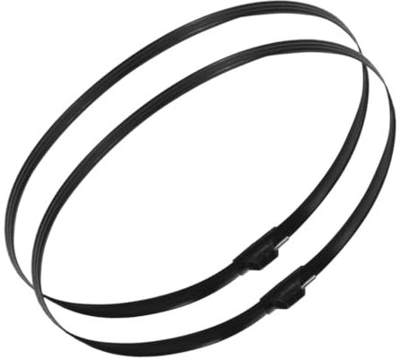 Zerodeko Electric Fan Fixing Ring, Plastic Strap Electric Fan Grille Fixing Ring, 18 Inch Floor Fan Hoop for Desktop Floor Fan Stand Fan Accessories, 2PCS