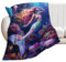 Meerjungfrauen-Decke, Ozean, Meerjungfrau-Geschenke, Meerjungfrau-Quallen, Dekoration, Bilder, Meerjungfrauen-Überwurf, Decke für Sofa, Couch, Bett, Wohnzimmer, weich, warm, gemütlich, für Erwachsene,