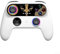 Cette manette sans fil compatible avec Nintendo Switch est conçue avec des options programmables conviviales pour améliorer efficacement chaque session de jeu (White Kingdom)