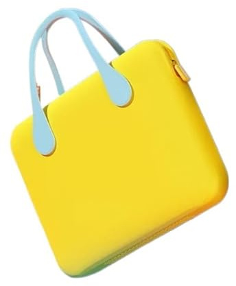 HYFEUOKF Borsa per Laptop Borsa Morbida for Laptop da Uomo e da Donna, 14-16 Pollici, Borsa Impermeabile for Tablet per Pc(Yellow,15-16in)