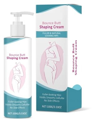 Sheabutter-Butt-Straffungscreme, 100 G, Feuchtigkeitsspendende Massagecreme, Verbessert Die Hautelastizität, Serin-Sojaprotein-Formel, Körperpflegecreme(2 boxes)