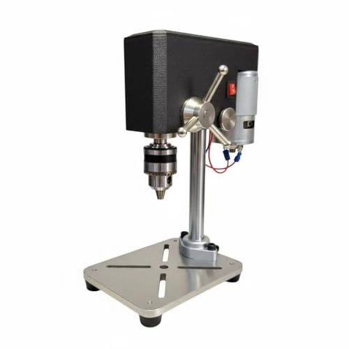 PoiToe Mini-Tischbohrmaschine, EIN winziges Bohrwerkzeug mit einem Spannbereich von 0,6 bis 6 mm, eine manuelle kleine Präzisions-Tischbohrmaschine, geeignet für Heimwerker