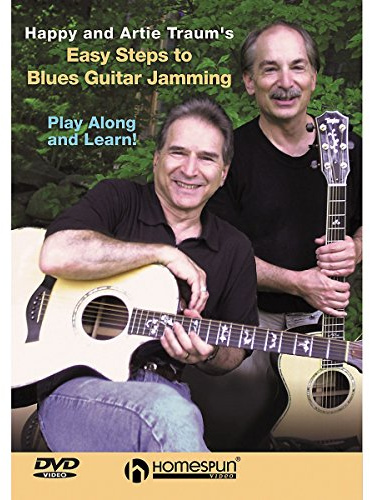 DVD-Happy and Artie Traum's Easy Steps to Blues Guitar Jamming