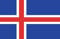 Autoaufkleber Sticker Fahne Island Flagge NEU Aufkleber