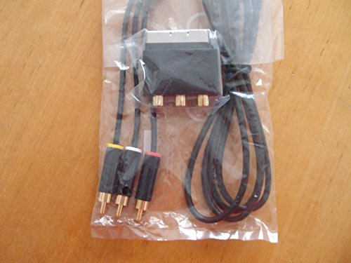 Xbox 360 Slim AV Kabel + Scart Adapter