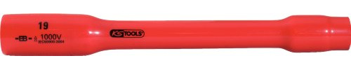 KS Tools 117.1382 1/2 Stecknuss mit Schutzisolierung, XL, 14mm, 255mm