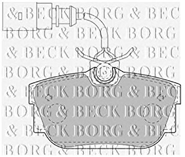 Borg & Beck BBP2130 Brake Pads To Fit Ford Galaxy 05/00-02/06