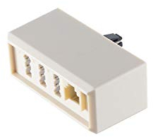 shiverpeaks TAE F-Stecker/NFN + Western-Buchse 6/4