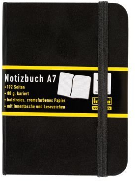 10er Packung Idena Notizbuch A7 (10, DIN A7 kariert)