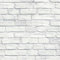 LUTECE - Papier peint en briquettes blanches papier blanc x