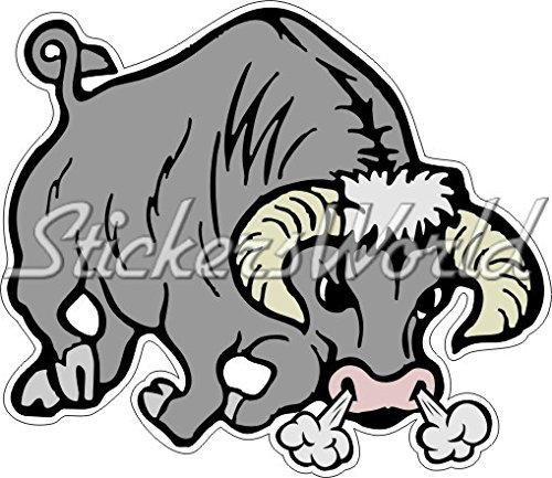 Raging Bull Stierkampf Torro 119,4 cm (120 mm) Vinyl Bumper Aufkleber, Aufkleber