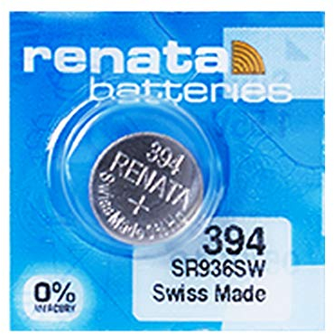 Renata 394 SR936SW - Batteria per orologi, 1,55 V, colore: argento