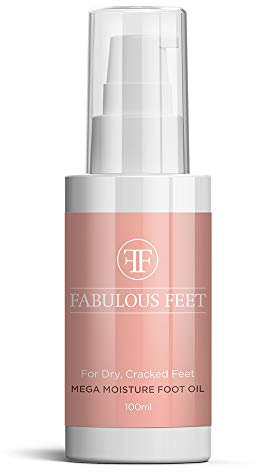 FABULOUS FEET FOOT OIL MEGA MOISTURE FOR DRY CRACKED FEET & HEELS