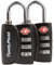 2-Pack TSA Approved 3-Digit Luggage Locks with Open Alert Indicator for Travel Suitcases & Baggage | Luggage Locks | TSA Locks | Black