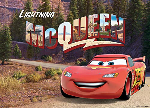 AG Design Cars Disney, Vlies Fototapete Kinderzimmer-1 Teil, Mehrfarbig, 0,1 x 160 x 110 cm