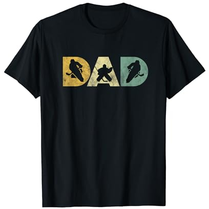 Fantastischer Eishockeyspieler Dad Hockey Coach Hockey Fan T-Shirt