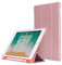 MadeRy Case for iPad Mini 5 (2019) / iPad Mini 4 / Mini 3 / Mini 2 / Mini 7.9 inch, Ultra-Thin and Lightweight TPU Case with Pencil Holder and Auto Sleep/Wake Design, Rose Gold