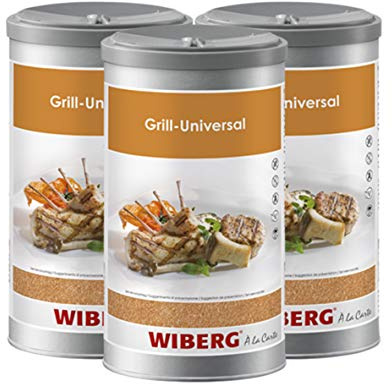 Wiberg Grill-Universal Gew?rzsalz / 3er Pack