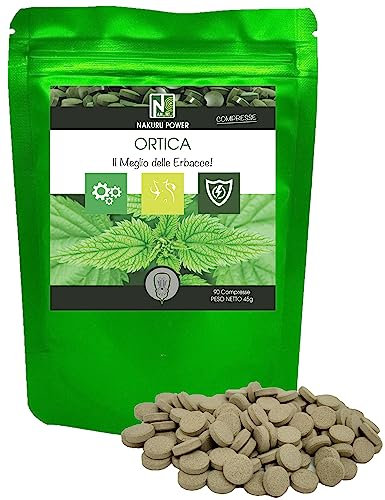 NAKURU | Ortica | 90 compresse da 500mg | Gamma Power | Il Meglio delle Erbacce!