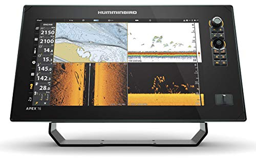 HUMMINBIRD Unisex-Adult NS-774 APEX 16 MSI+ CHARTPLOTTER, Black, Standard