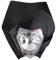 Starmoonn Tete de Fourche Plaque Phare de Moto Enduro Universel pour - Noir