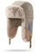 CLAPE Winddicht Trappermütze Winter Fliegermütze Bomber Uschanka Mütze Faux Fur Trapper Hat Trooper Russische Warme Mütze mit Ohrenklappen