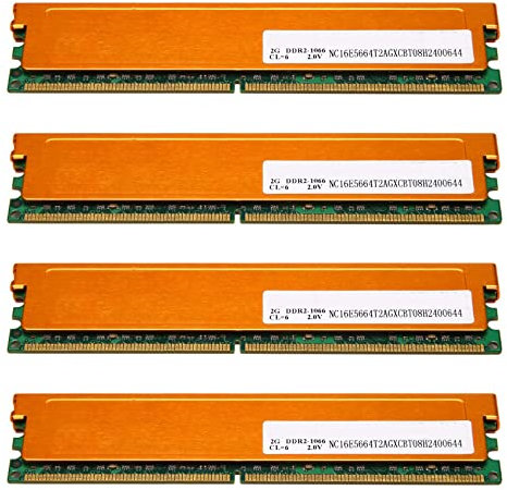 4 x 2 GB di RAM DDR2 1066 MHz PC2 8500 1.8V PC RAM memoria 240 pin per DIMM a 240 pin
