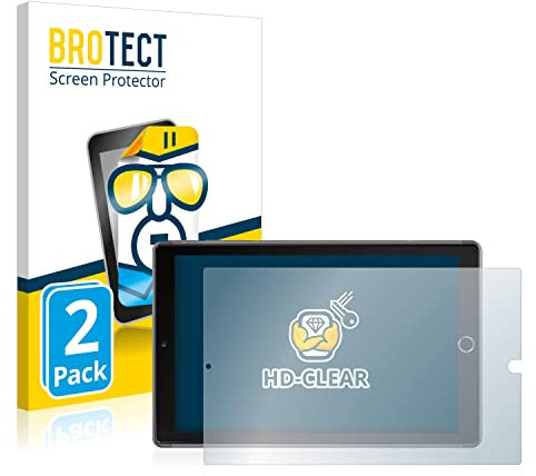 BROTECT (2 Stück Schutzfolie für Yotopt U10 10.1 Displayschutz Folie Ultra-Klar