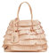 MANILA GRACE Borsa A Spalla Da Donna Marchio, Modello Tote Medium S3AB204EU, Realizzato In Pelle Sintetica. Rosa Fucsia