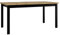 Mirjan24 Tisch für Esszimmer Awrolt IV, Rechteckiger Esstisch, Ausziehbarer Tisch für Küche, L:160-200 x H:76 x B:92 cm, Küchentisch, Esszimmertisch, Praktischer Ausziehtisch (Artisan Eiche/Schwarz)