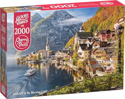 CherryPazzi Puzzle 2000 Teile: Hallstatt im Morgenlicht