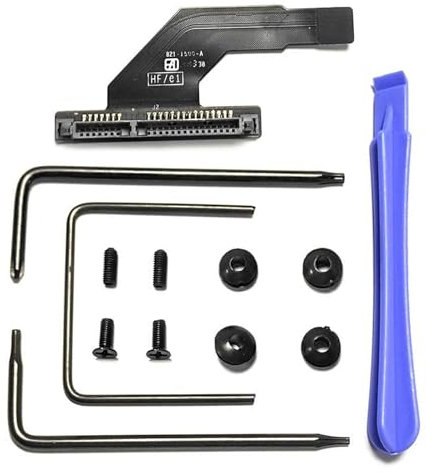 821-1500-A Hard Drive Cable Upgrade Kit SSD Connector Flex Cable Ribbon with Tools Repair Part Replacement for Mac Mini A1347 2010 2011 2012