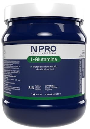 NPro L-Glutamina en polvo 300 gramos
