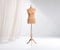 LUSORIA Schneiderpuppe, Schneiderbüste weiblich beige/helles Holz (XXL 46/48)