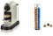 Nespresso De'Longhi EN167.W Citiz Kaffeekapselmaschine, Hochdruckpumpe & EXZACT Kaffeekapselhalter kompatibel (40 x Kapseln)