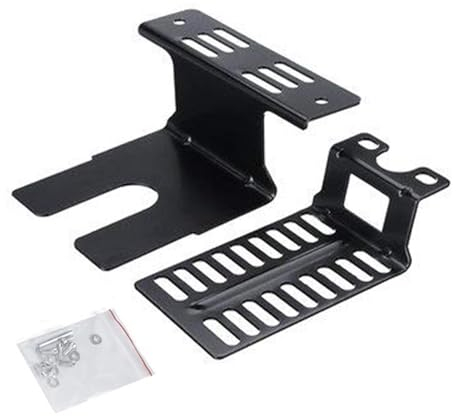 Djowyh Kit de support pour rôtissoire en acier inoxydable - Pour rôtisserie et moteur - Accessoire pour barbecue électrique