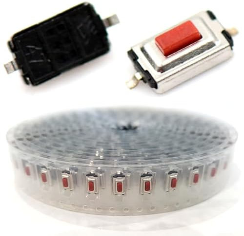 Generico 5 Micro Switch Pulsante TATTILE CIRCUITI Stampati SMD PCB Pulsanti Circuito