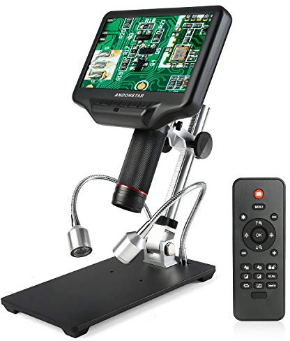 7 '' LCD-Bildschirm 3D-Digital-Mikroskop AD407 elektronische Löten Mikroskop for SMD-Phone Repair