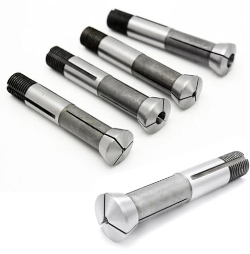 Cpolebev Juego de Mandriles de 4, 6, 8, 10 y 12 mm, Amoladora Herramientas Universal, Portabrocas U2, Amoladora de Cuchillos de Grabado, Accesorios para Herramientas de Sujeción, 5 Piezas