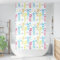 Duschrollo mit Kassette 140x240 cm – PEVA Material, wasserabweisend, einfach zu reinigen – Ideal für Badezimmer & Duschen
