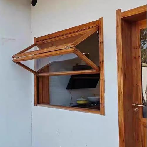 LLYLAFDC Finestra Rettangolare Ventilata per Capannoni, Finestra Scorrevole in Vetro Commerciale, Finestre Verticali per Casette da Gioco Domestiche(27.6 * 23.6in/70x60cm)
