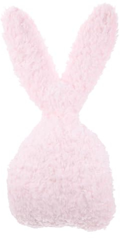 Toyvian Plüschhase Kuscheltier Dekorativ Rosa Hase Dekofigur für Wohnzimmer Garten Osterfest