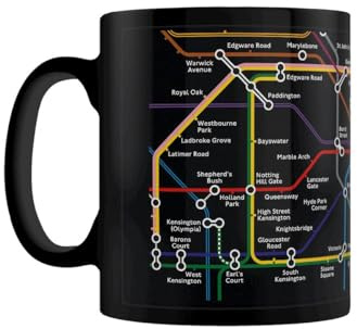 Pyramid International TFL (Tube Map) Black Mug