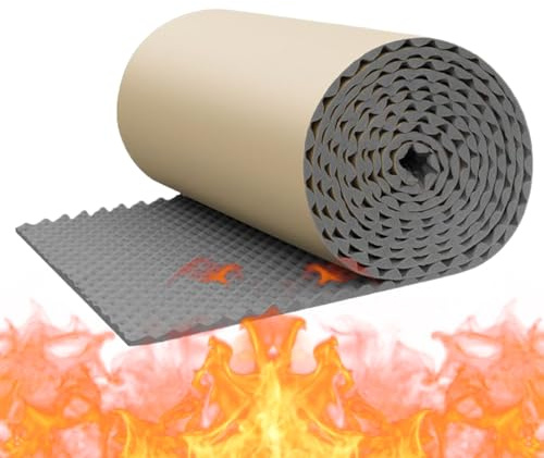 Akustische Dämmplatten: Effektive Schalldämmmatten, hochwertige Isolierplatten, selbstklebend, geräuschreduzierend, , praktisch und salzfreundlich