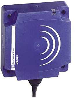 Schneider XS8D1A1PBL2 XS8-Induktiver Näherungsschalter 80x80x26, PBT, Sn 60mm, 12-24 V DC, Kabel, 2m