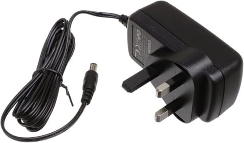 Replacement Dymo DC 24V / 24 V Volt Adapter Power Supply Cable Cord Lead and Wall Plug for 4XL, 310, 315, 320, 330, 400, 450 Label Thermal, Turbo Labels Printer, Duo Printer, LabelWriter