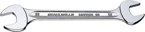 Stahlwille 40432832 10a Double Open Ended Spanner, 7/16 inch x 1/2 inch Opening, 170 mm Length, Pack of 10